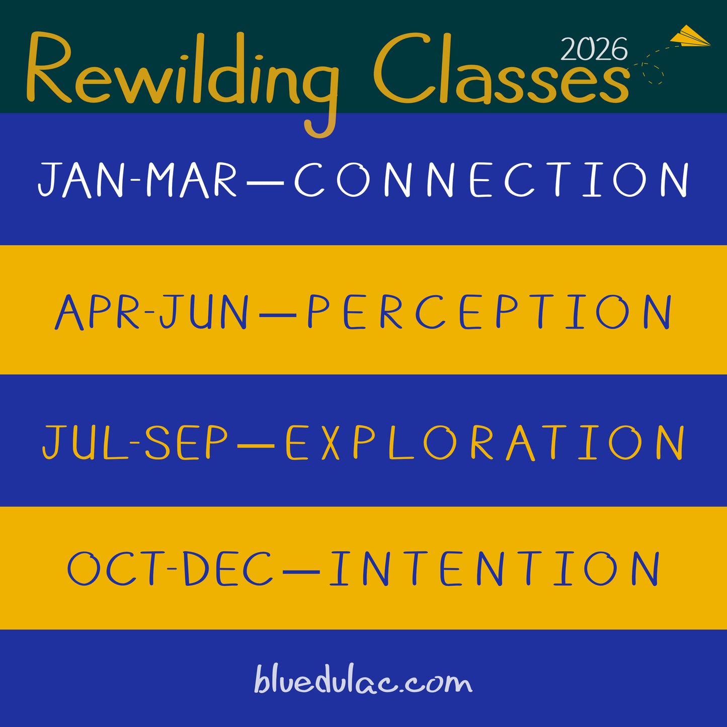 2026 Rewilding Class Stack Year