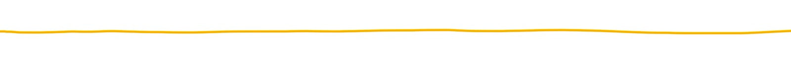 Hand drawn thin yellow line divider